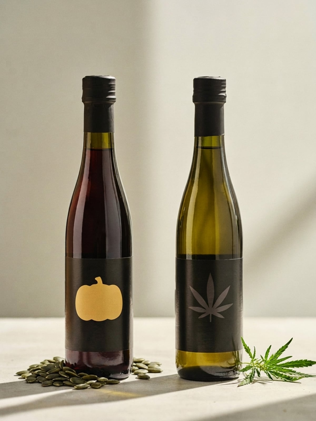 南瓜籽油与火麻油对比