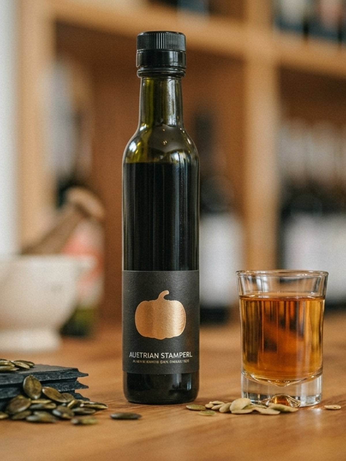自制南瓜籽油利口酒